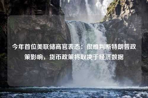 今年首位美联储高官表态：很难判断特朗普政策影响，货币政策将取决于经济数据