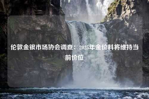 伦敦金银市场协会调查：2025年金价料将维持当前价位