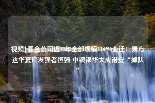 视频|基金公司近10年全部规模TOP20变迁：易方达华夏广发强者恒强 中银银华大成诺安“掉队”