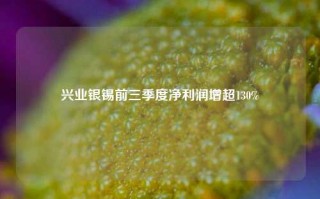 兴业银锡前三季度净利润增超130%