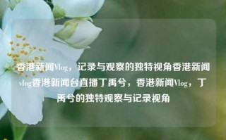 香港新闻Vlog，记录与观察的独特视角香港新闻vlog香港新闻台直播丁禹兮，香港新闻Vlog，丁禹兮的独特观察与记录视角，丁禹兮的香港新闻Vlog，独特视角下的记录与观察