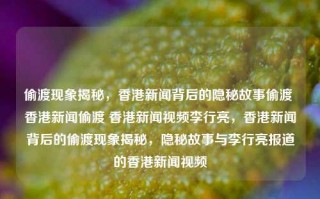 偷渡现象揭秘，香港新闻背后的隐秘故事偷渡 香港新闻偷渡 香港新闻视频李行亮，香港新闻背后的偷渡现象揭秘，隐秘故事与李行亮报道的香港新闻视频，香港新闻背后的偷渡现象揭秘与隐秘故事，李行亮报道的深入剖析