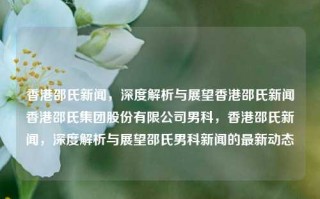 香港邵氏新闻，深度解析与展望香港邵氏新闻香港邵氏集团股份有限公司男科，香港邵氏新闻，深度解析与展望邵氏男科新闻的最新动态，邵氏男科新闻深度解析与未来展望，香港邵氏集团股份有限公司的最新动态