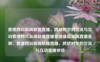 香港四川新闻联播直播，跨越时空的交流与互动香港四川新闻联播直播香港最新新闻直播麦琳，香港四川新闻联播直播，跨越时空的交流与互动直播体验，香港四川新闻联播直播，跨越时空的交流与互动体验的新闻直播秀