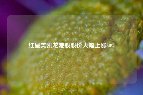 红星美凯龙港股股价大幅上涨50%