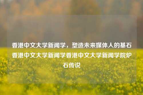 香港中文大学新闻学，塑造未来媒体人的基石香港中文大学新闻学香港中文大学新闻学院炉石传说