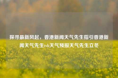 探寻最新风起，香港新闻天气先生指引香港新闻天气先生tvb天气预报天气先生立冬