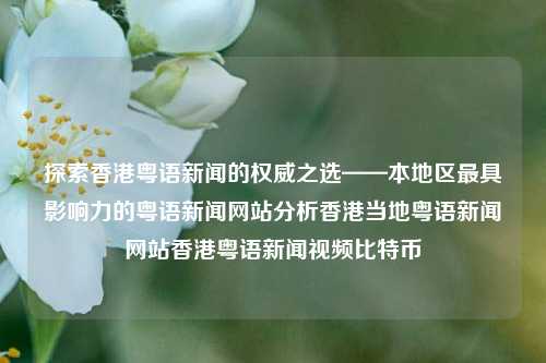 探索香港粤语新闻的权威之选——本地区最具影响力的粤语新闻网站分析香港当地粤语新闻网站香港粤语新闻视频比特币