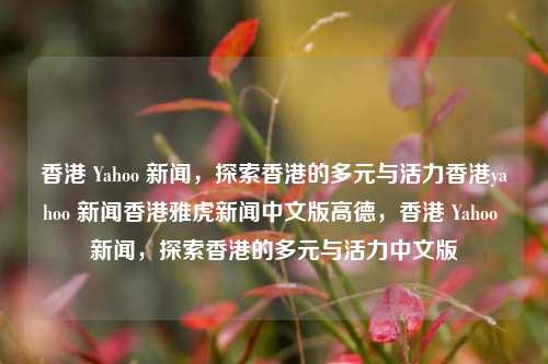 香港 Yahoo 新闻，探索香港的多元与活力香港yahoo 新闻香港雅虎新闻中文版高德，香港 Yahoo 新闻，探索香港的多元与活力中文版，香港 Yahoo 新闻，探索香港多元活力与中文版魅力-第1张图片-香港亚特