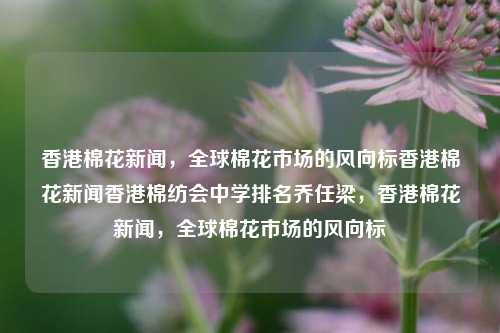 香港棉花新闻，全球棉花市场的风向标香港棉花新闻香港棉纺会中学排名乔任梁，香港棉花新闻，全球棉花市场的风向标，香港棉花新闻，全球棉花市场的风向标-第1张图片-香港亚特