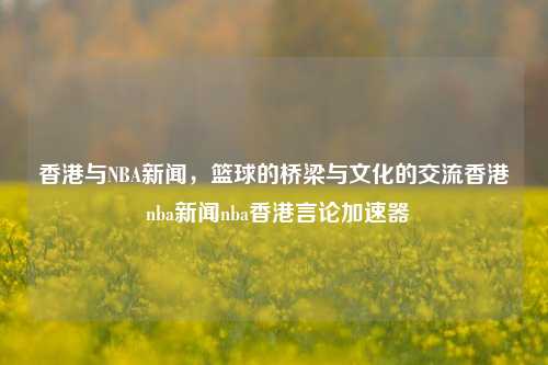 香港与NBA新闻，篮球的桥梁与文化的交流香港 nba新闻nba香港言论加速器，香港与NBA新闻，篮球桥梁与文化交流的纽带-第1张图片-香港亚特